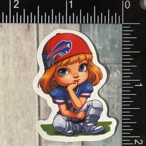 🌀10/$10🌀 Adorable Football Gameday Reusable Waterproof Vinyl Sticker Decal